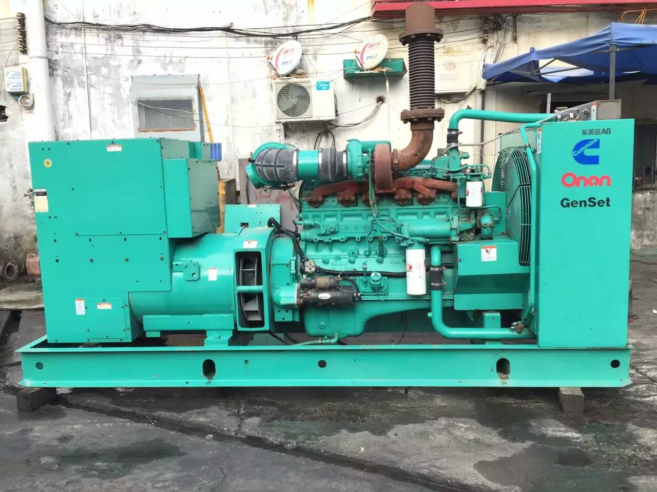 大丰租赁发电机-柴油发电机不正常冒烟的原因